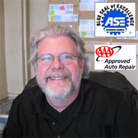 Find the right team member for the job Kory Stendell, service advisor and customer relations at A+ Japanese Auto Repair in San Carlos, CA